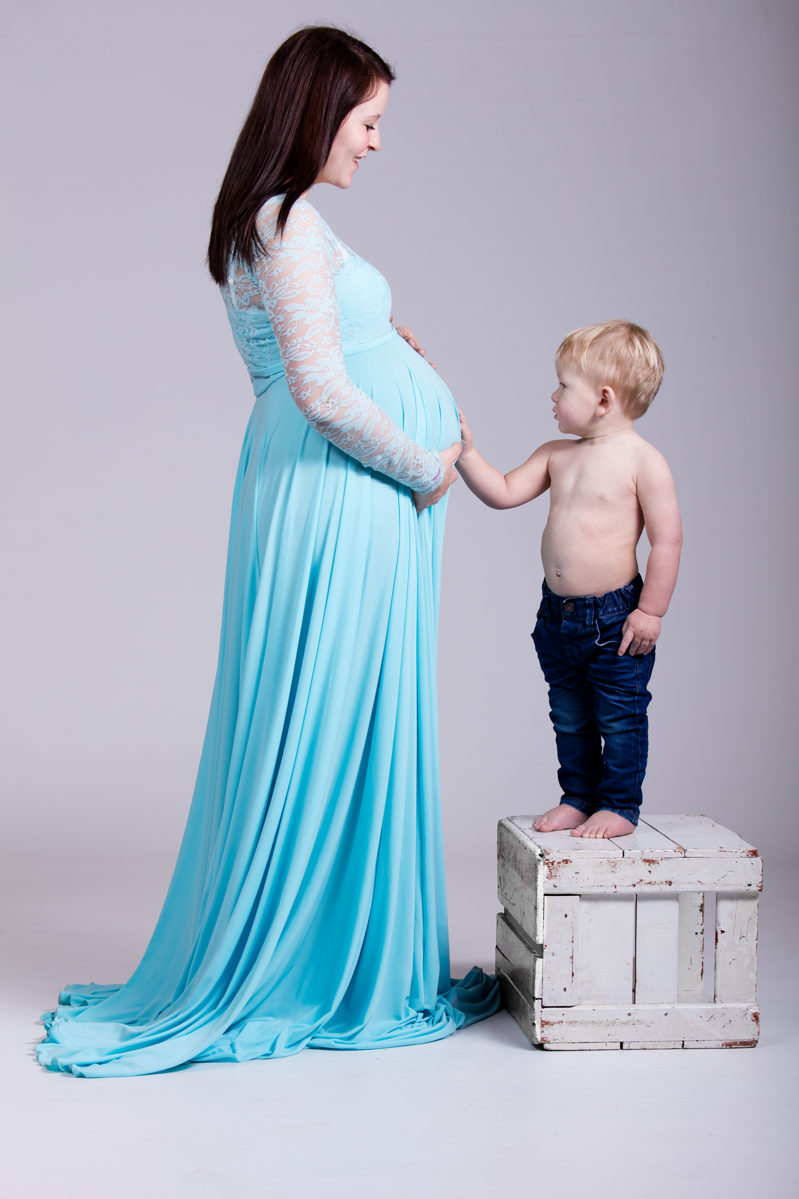 gravid med søskende