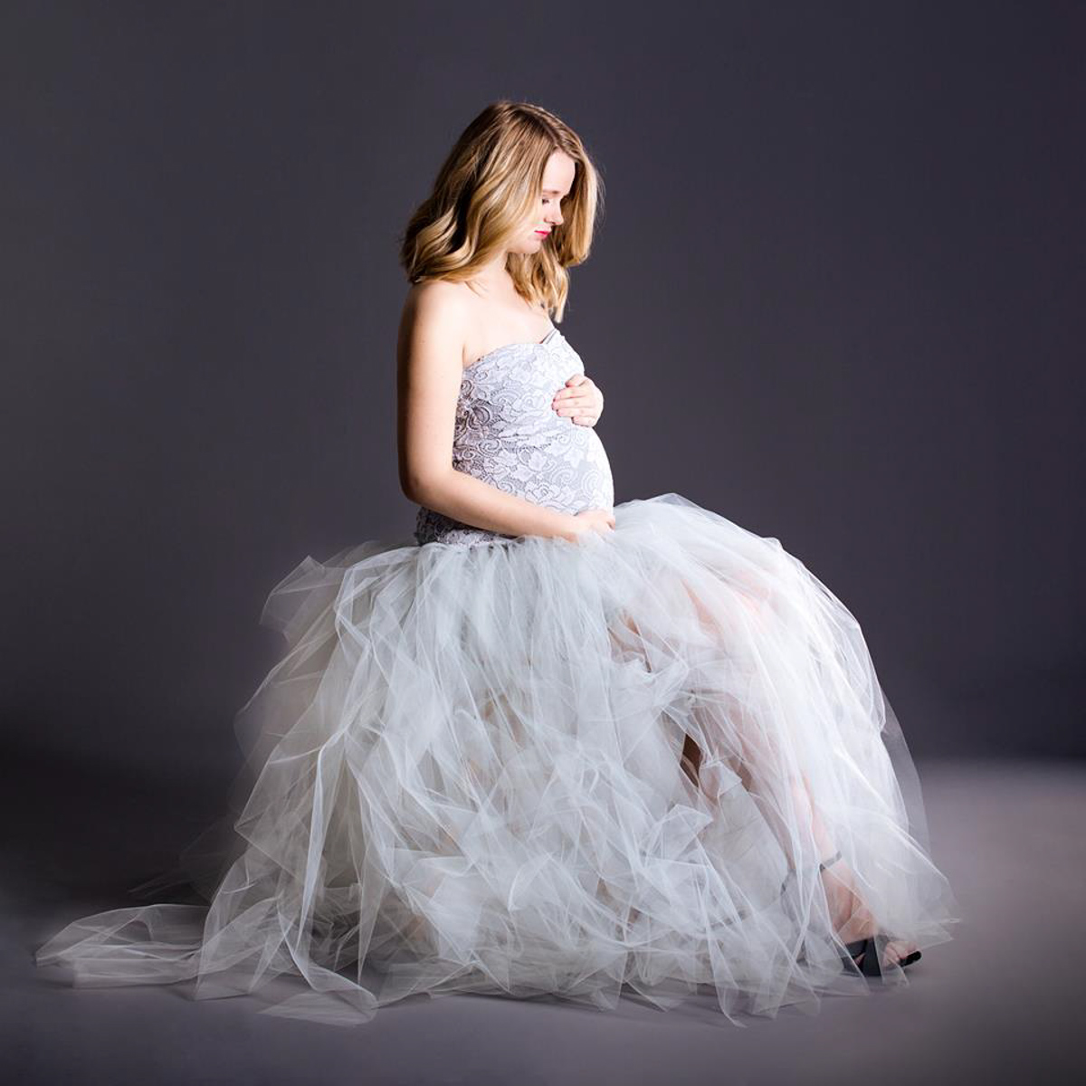 Graviditetskjole til fotografering Haderslev