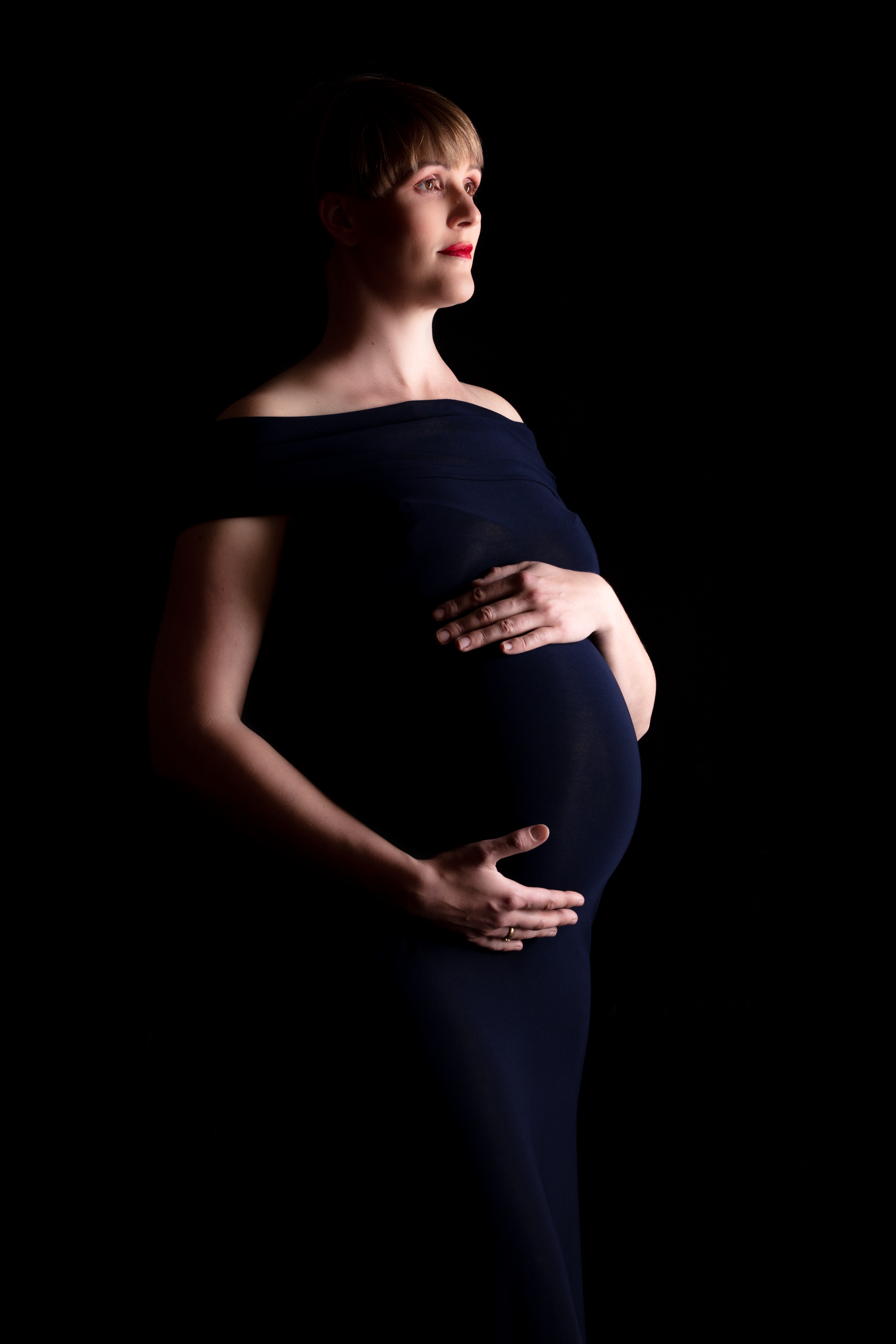 Graviditetskjole til fotografering